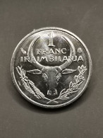 1 FRANC MADAGASCAR 2002 TETE DE ZEBU - Madagascar