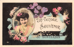 37-MONTBAZON- UN TENDRE SOUVENIR  DE MONTBAZON - Montbazon