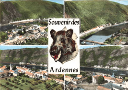 FRANCE - En Avion Au Dessus De ... - Chooz - Souvenir Des Ardennes - Multivues - Colorisé - Carte Postale Ancienne - Sonstige & Ohne Zuordnung