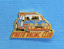 1 PIN'S //  ** RENAULT 5 MAXI TURBO / PHOTO RACING CLUB ** - Rally