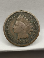 1 CENT 1900 INDIAN HEAD USA / TETE D'INDIEN - 1859-1909: Indian Head