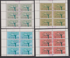 Isle Of Man CALF OF MAN Europa CEPT 1962 Set In Sheetlets Cto - 1962