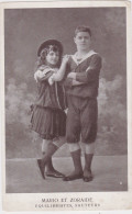 Cm - Cpa MARIO Et ZORAIDE - Equilibristes, Sauteurs (cirque, Italie) - Cirque