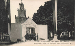 FRANCE - Paris - Exposition Des Arts Décoratifs - Pavillon De La République Polonaise - Carte Postale Ancienne - Mostre