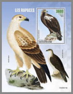 CENTRAL AFRICAN 2023 MNH Birds Of Prey Greifvögel Raubvögel Rapaces S/S - OFFICIAL ISSUE - DHQ2340 - Aigles & Rapaces Diurnes