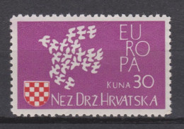 Croatia ND Hrvatska Exile 1961 Europa CEPT MNH ~ Kroatien - 1961