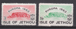 Isle Of JETHOU 1962 Europa CEPT MNH Set - 1962