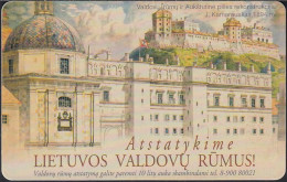 Litauen - LIT-130 Chipcard - Lietuvos Valdovu Rumus - Castle - 100 Units - Lituania