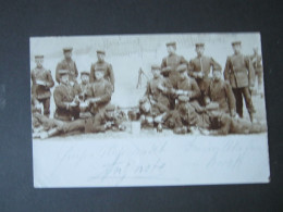 MÜNSINGEN , Soldatenfoto , Schöne Karte 1901 - Münsingen