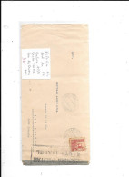 ESPAGNE N° 660 OBL SEUL SUR PLI CENSURE 1938 SANTA ISABEL POUR LES CANARIES RARE - Republikeinse Censuur