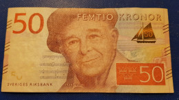 SWEDEN - 2015 20 Kronor Circulated Banknote As Scans - Zweden