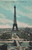 FRANCE - Paris - La Tour Eiffel - Colorisé - Carte Postale Ancienne - Piazze