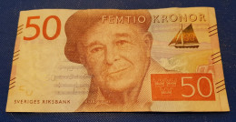 SWEDEN - 2015 20 Kronor Circulated Banknote As Scans - Schweden