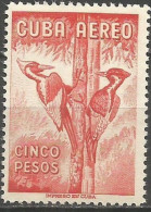 CUBA AVES YVERT NUM. 145 ** NUEVO SIN FIJASELLOS - Luftpost