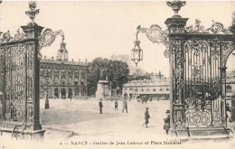 FRANCE - Nancy - Grilles De Jean Lamour Et Place Stanislas - Carte Postale Ancienne - Nancy