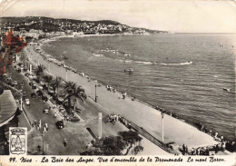 FRANCE - Nice - La Baie Des Anges - Vue D'ensemble De La Promenade - Animé - Carte Postale Ancienne - Piazze