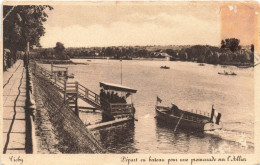 PHOTOGRAPHIE - Départ Du Bateau Pour Une Promenade Sur L'Allier - Carte Postale Ancienne - Photographie