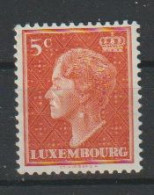 Luxemburg Y/T 413A * MH - 1948-58 Charlotte Linkerkant