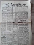 JOURNAL NORD ECLAIR N° 48  DIMANCHE 29 OCTOBRE  1944 - 1939-45