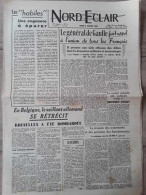 JOURNAL NORD ECLAIR N° 1  MARDI 2 JANVIER   1945 - 1939-45