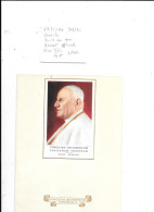 VATICAN N° 363/70 OBL CONCILE 30.10.62 SUR DOCUMENT OFFICIEL JEAN XIII - Covers & Documents