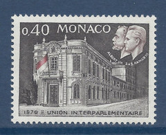 Monaco - YT N° 828 ** - Neuf Sans Charnière - 1970 - Neufs