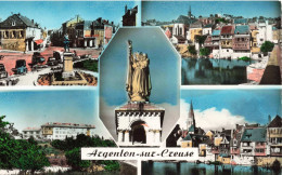 FRANCE - Argenton Sur Creuse - Place De La République - Vieilles Galeries - Colorisé - Carte Postale Ancienne - Andere & Zonder Classificatie