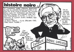 CPM Hérgé Tintin Vu Par Jihel Tirage Signé 130 Exemplaires Numérotés Signés Antisémitisme - Hergé