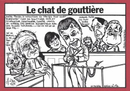 CPM Hérgé Tintin Vu Par Jihel Tirage Signé 170 Exemplaires Numérotés Signés Antisémitisme - Hergé