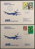 Dannemark, Premier Vol, DC-8 - COPENHAGEN / MONROVIA 2.11.1977 - (B1379) - Airmail