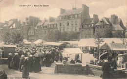 Guingamp * La Place Du Centre * Foire Marché Marchands * Coiffe - Guingamp