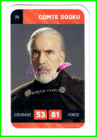 Carte Leclerc " STAR WARS " 2018 - N° 14 COMTE DOOKU - Star Wars