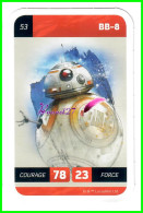 Carte Leclerc " STAR WARS " 2018 - N° 53 BB-8 - Star Wars