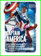 Carte Leclerc " MARVEL " 2022 - N° 23 CAPTAIN AMERICA - Marvel