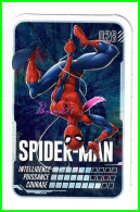 Carte Leclerc " MARVEL " 2022 - N° 28 SPIDER MAN Brillante - Marvel