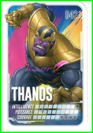 Carte Leclerc " MARVEL " 2022 - N° 42 THANOS - Marvel