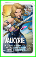 Carte Leclerc " MARVEL " 2022 - N° 92 VALKYRIE - Marvel