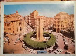 Lebanon  Liban Old Paper Callander Periode 60  Large 30x21   BEIRUT EL NIJME SQUARE - Grossformat : 1971-80