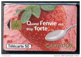 F0739  05/1997 CARTE D’OR FRAISE  50 GEM - 1997