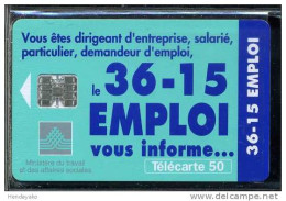 F0710  12/1996 3615 EMPLOI  50 SC7 - 1996