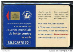 F0309   12/1992 LUTTE CONTRE LE SIDA  50 SO3 - 1992