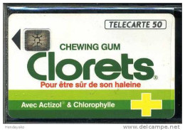 F0298  11/1992 CLORETS   50 SC4AN - 1992