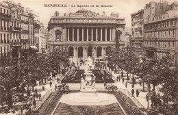 FRANCE - Marseille - Le Square De La Bourse - Animé  - Carte Postale Ancienne - Unclassified