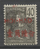 HOI-HAO N° 42 Gom Coloniale NEUF*  CHARNIERE / Hinge  / MH - Ongebruikt