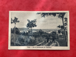 88/ Vittel Sur La Promenade De Chatillon - Vittel