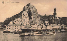 BELGIQUE - Dinant - Citadelle Et église - Carte Postale Ancienne - Dinant