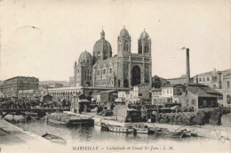 FRANCE - Marseille - Cathédrale Et Canal St Jean - LM - Carte Postale Ancienne - Ohne Zuordnung