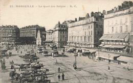 FRANCE - Marseille - Quai Des Belges - AC - Animé - Carte Postale Ancienne - Unclassified