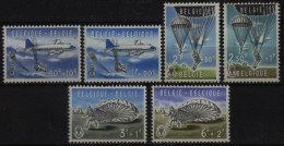 Du N° 1133 Au N° 1138 De Belgique - X X - ( E 256 ) - Parachutespringen