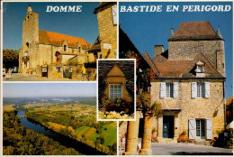 DOMME    ( DORDOGNE )    BASTIDE EN PERIGORD. MULTI-VUES - Domme